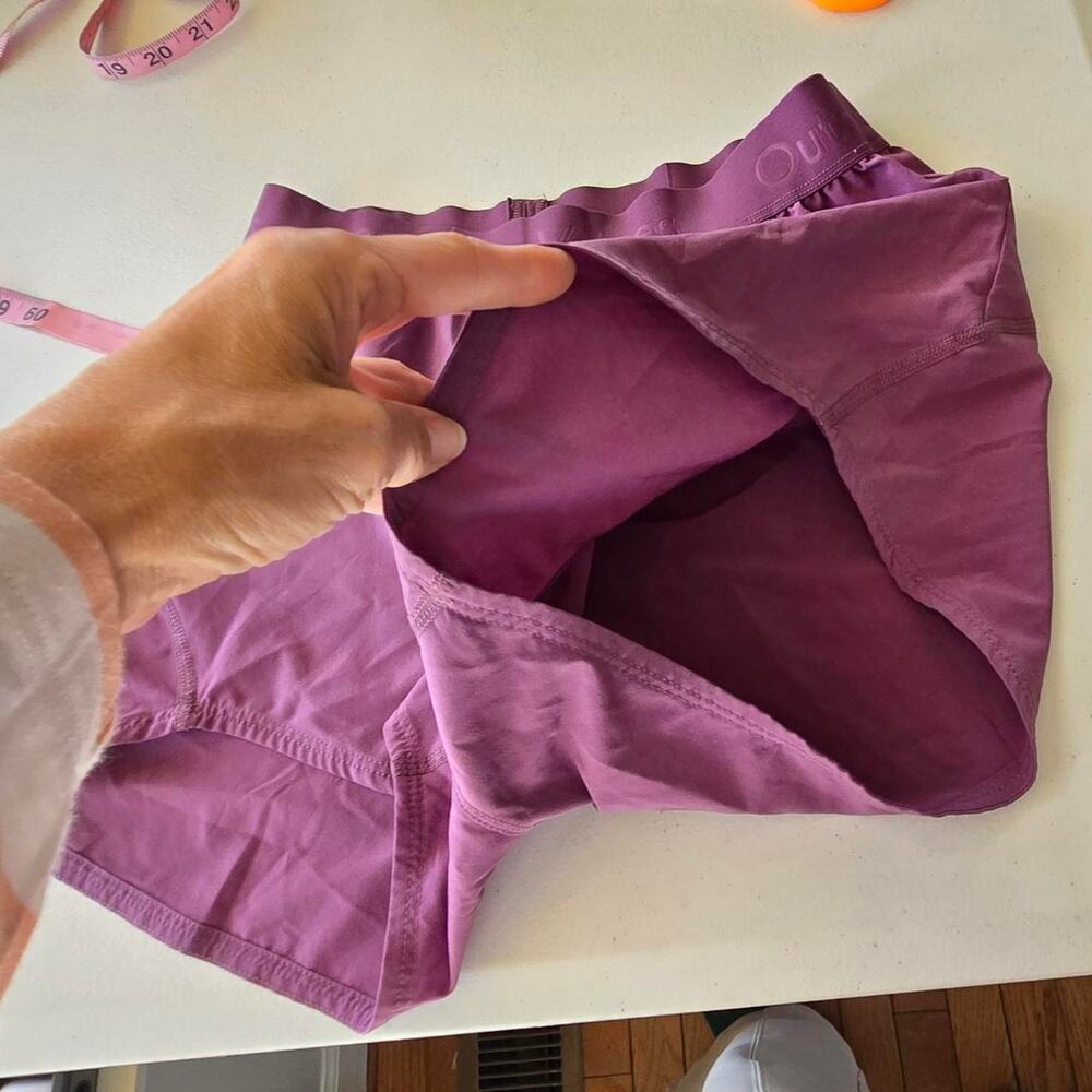 Outdoor Voices womens purple pink unlined athletic running shorts size XS - Picture 5 of 7